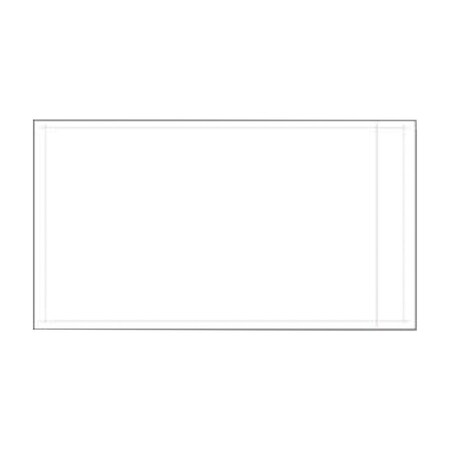 Ple Clear Face Packaging Label Envelope 63414ACE